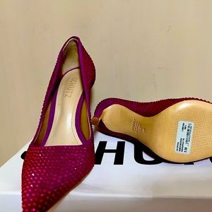 Lou Crystal - Glamorous pair of Schulz heels